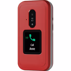 Doro Leva E30 7,11 cm (2.8") 142,7 g Rouge, Blanc Téléphone numérique - Vue supplémentaire 6