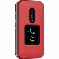 Doro Leva E30 7,11 cm (2.8") 142,7 g Rouge, Blanc Téléphone numérique - Vue supplémentaire 8