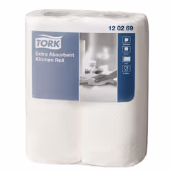 Tork Essuie-tout Extra Absorbant, Papier, Blanc, 400 mm, 600 mm, 230 mm, 4,2 kg