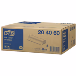 Tork 204060 sac poubelle 50 L Transparent 25 pièce(s)