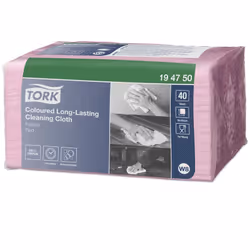 Tork 194750 Chiffon de nettoyage Papier Rouge 40 pièce(s)