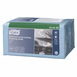 Tork 194450 Chiffon de nettoyage Papier Bleu 40 pièce(s)