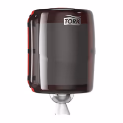 Tork 653008 distributeur de serviettes en papier Distributeur de papier-toilettes en rouleau Rouge