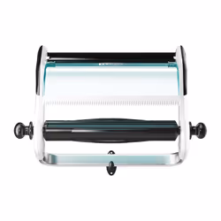 Tork 652100 distributeur de serviettes en papier Distributeur de papier-toilettes en rouleau Turquoise, Blanc