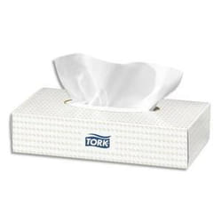 Boite de mouchoirs Tork rectangle extra doux blanc
