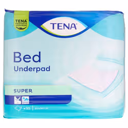 Tena Bed Underpad Protection de Literie Super 35 Alèses