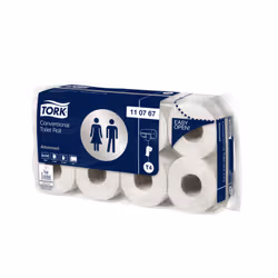 Tork 110767, 250 feuilles, Blanc, 30 m, 12 cm, 9,4 cm, 10,3 cm