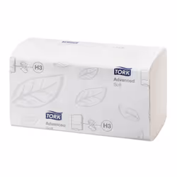 Tork 290143 serviette en papier 250 feuilles Blanc