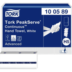 Tork - 100589 Essuie-main en papier (l x l) 22.5 cm x 20.1 cm 1 set W600052