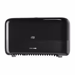 Tork 558048, Dérouleur papier toilette, Noir, Plastique, 360 mm, 130 mm, 207 mm
