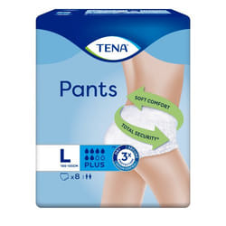 TENA Pants Plus sous-vêtement absorbant Unisexe 8 pièce(s)