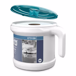 Tork 473186 distributeur de serviettes en papier Distributeur de papier-toilettes en rouleau Turquoise, Blanc - Vue supplémentaire 4