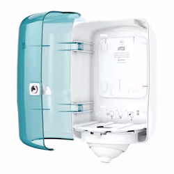Tork 473167 distributeur de serviettes en papier Distributeur de papier-toilettes en rouleau Turquoise, Blanc - Vue supplémentaire 4