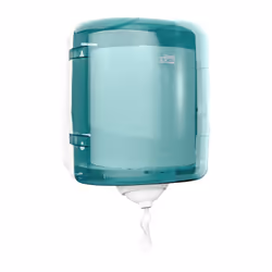 Tork 473180 distributeur de serviettes en papier Distributeur de papier-toilettes en rouleau Turquoise, Blanc