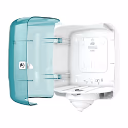 Tork 473180 distributeur de serviettes en papier Distributeur de papier-toilettes en rouleau Turquoise, Blanc - Vue supplémentaire 4