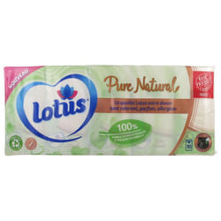 Lotus Pure Natural 10 Étuis de 9 Mouchoirs