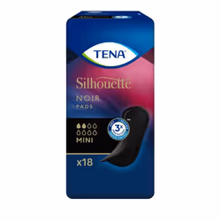 TENA Silhouette Noir Mini 18 pcs, 18 pièce(s)