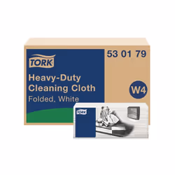 Tork Chiffon de Nettoyage Ultra-résistant blanc W4 :Les espaces industriels nécessitent des chiffons durables multi-usages qu ...