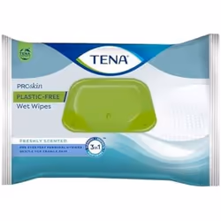 Lingettes - TENA - ProSkin - 48 Salviettes - Hypoallergénique - Nettoyantes et Hydratantes