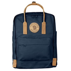 Fjällräven Kanken No.2 sac à dos Sac à dos normal Marine Coton, Cuir, Polyester