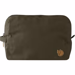 Fjällräven Gear Bag Large, Coton, Polyester, Olive, Monochromatique, Fermeture éclair, 4 L, 270 mm