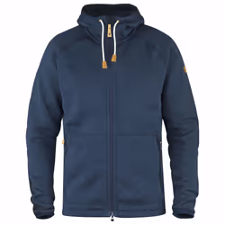 Fjällräven Övik, Adulte, Mâle, Sweat à capuche, Marine, L, SML