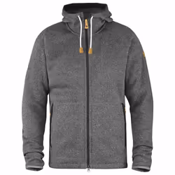Fjällräven Övik, Adulte, Mâle, Sweat à capuche, Gris, S, SML