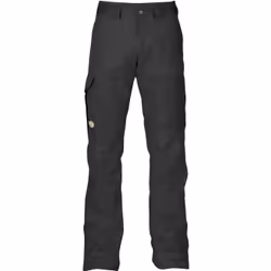 Fjällräven Karl Pro Trousers Long, Pantalons cargo, Mâle, Adulte, Gris, Long, Coupe régulière