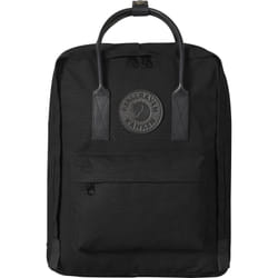 Fjällräven Kånken No.2 sac à dos Noir Coton, Cuir, Polyester