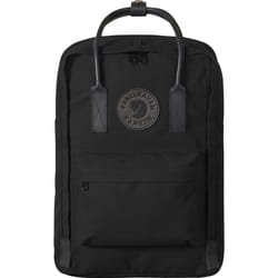 Fjällräven Kånken No.2 sac à dos Noir Coton, Cuir, Polyester