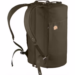 Fjällräven Splitpack, Olive, Voyage, 35 L, Coton, Polyester, Monochromatique, Poche en mesh