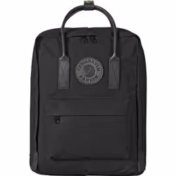 Fjällräven Kånken No.2 Black Mini, Unisexe, Coton, Cuir, Polyester