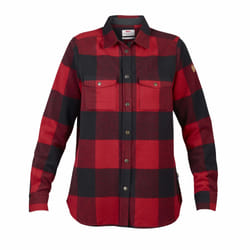 Fjällräven Canada Shirt LS W Chemise Feminine neckline Manches longues Coton, Polyamide (PA), Polyester, Laine