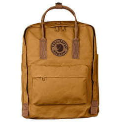 Fjällräven Kanken No.2 sac à dos Sac à dos normal Jaune Coton, Cuir, Polyester