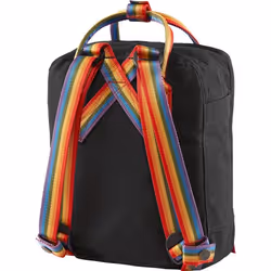 Fjällräven Kånken Rainbow Mini sac à dos Noir Vinylon