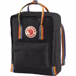 Fjällräven Kånken Rainbow sac à dos Noir, Multicolore Vinylon