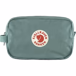 Fjällräven Kånken Gear Bag, Coton, Polyester, Vert, Monochromatique, Fermeture éclair, 2 L, 195 mm