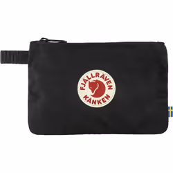 Fjällräven Kånken Gear Pocket, Unisexe, Fermeture à glissière, Noir, Monochromatique, Polyester/Coton, 65% polyester, 35% cot ...