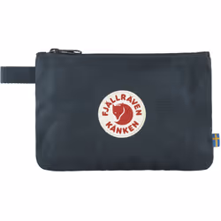 Fjällräven Kånken Gear Pocket, Unisexe, Fermeture à glissière, Marine, Monochromatique, Polyester/Coton, 65% polyester, 35% c ...