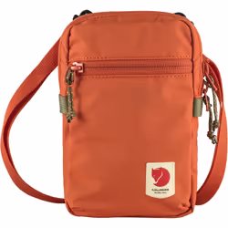 Fjällräven High Coast Pocket, Unisexe, Sac bandoulière, Taille unique, Fermeture à glissière, Poche frontale, Rouge