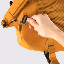 Fjällräven Ulvö Rolltop 30 sac à dos Sac à dos de sport Or, Rouge Polyamide
