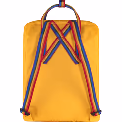 Fjällräven Kanken Rainbow sac à dos Sac à dos normal Jaune Vinylon