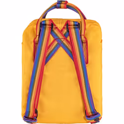 Fjällräven Kanken Rainbow Mini sac à dos Sac à dos normal Jaune Vinylon
