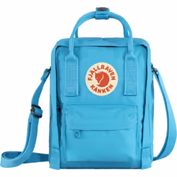 Fjällräven Kanken Sling, Unisexe, Sac à bandoulière, Fermeture à glissière, Poche frontale, Bleu, Monochromatique