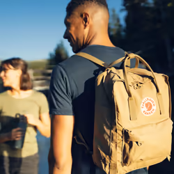 Fjällräven Kånken sac à dos Sac à dos normal Jaune Polypropylène (PP), Vinylon - Vue supplémentaire 5