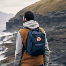 Fjällräven Kanken Laptop 13" sac à dos Sac à dos normal Marine Polypropylène (PP), Vinyl, Polyamide - Vue supplémentaire 4