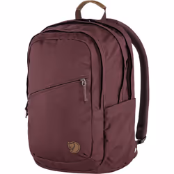 Fjällräven Räven 28 sac à dos Sac à dos normal Bourgogne Coton, Polyamide, Polyester
