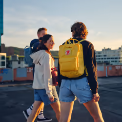 Fjällräven Kånken sac à dos Sac à dos normal Jaune Polypropylène (PP), Vinylon - Vue supplémentaire 4