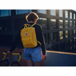 Fjällräven Kånken sac à dos Sac à dos normal Jaune Polypropylène (PP), Vinylon - Vue supplémentaire 5
