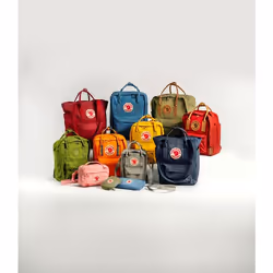Fjällräven Kånken sac à dos Sac à dos normal Corail Polypropylène (PP), Vinylon - Vue supplémentaire 4